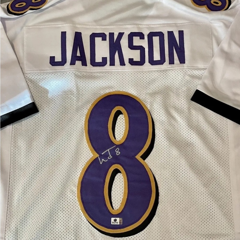 Lamar Jackson Signed Ravens Jersey